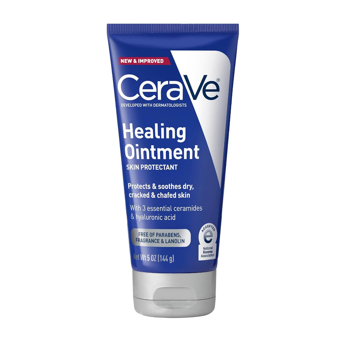 CeraVe Healing Lip Balm. Hydrating Hyaluronic Acid Lip Treatment. 0.7oz | Lip Moisturizer & Ointment for Dry Cracked Lips. Soothing Lip Repair with Ceramides & Petrolatum. Fragrance & Paraben Free